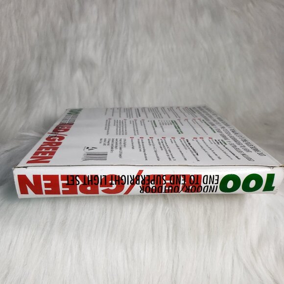 Vintage Indoor/Outdoor Christmas Lights 100 End to End Superbright 1996 - Picture 2 of 5